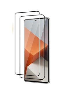 Pack of 2 Screen Protectors, 9H Tempered Glass Screen Protector for Redmi Note 13 Pro Plus 5G