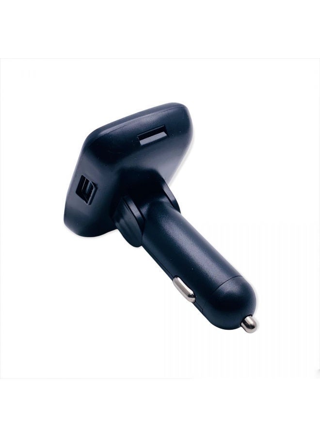Allison Car Bluetooth FM Transmitter with Wireless Charger  Hands-Free Calling Car Kit & MP3 Player Audio Adapter  Music Receiver with USB Port & TF Card Slot - Image 5