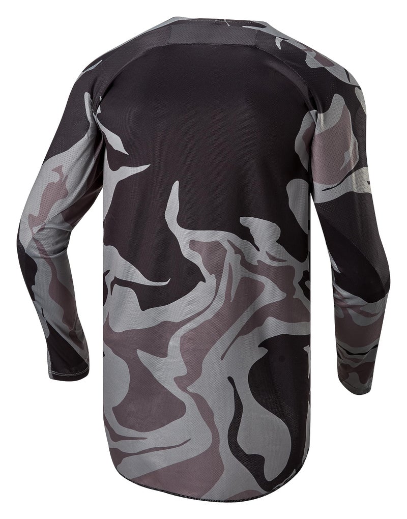 Alpinestars Alpinestars Racer Tactical Cast Grey/Camo/Magnet Men's Motocross Jersey, Cast Grey/Camo/Magnet, XXL - Image 2