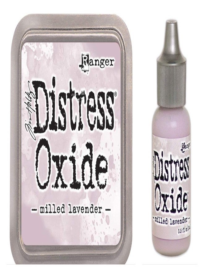 Milled Lavendar Distress Oxide Pad + Reinker Lot - Tim Holtz Bundle