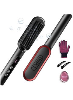 TYMO TYMO Ring PLUS Hair Straightening Brush HC103 – Black  - Image 1