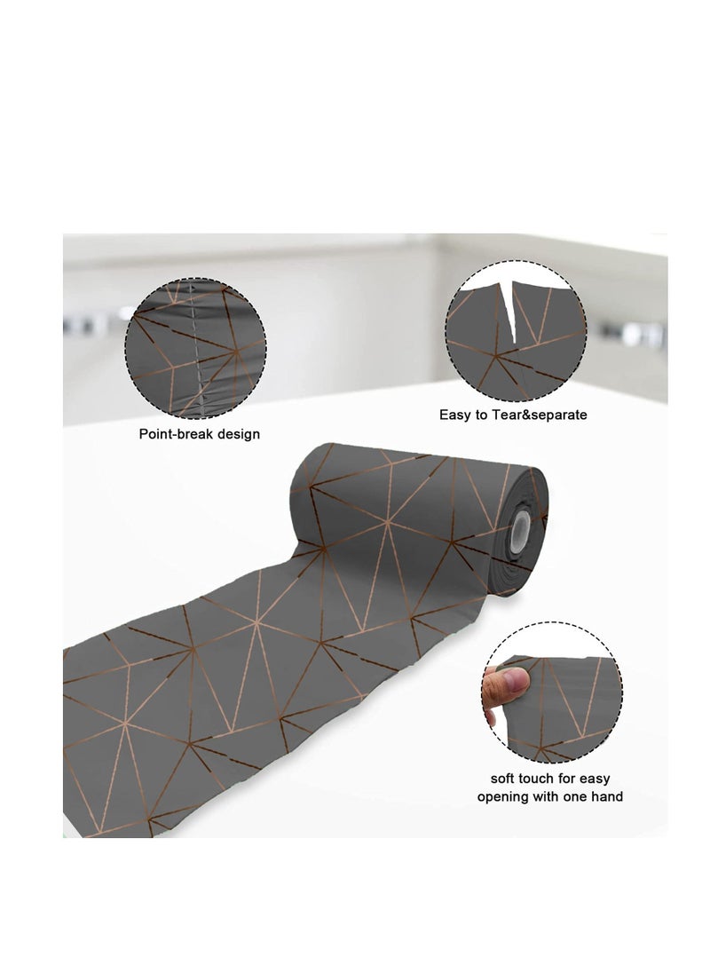 LuQu - Diaper Bag Dispenser Refills Disposable Unscented Waste Bags (4 Rolls - 60 Bags) - Image 1