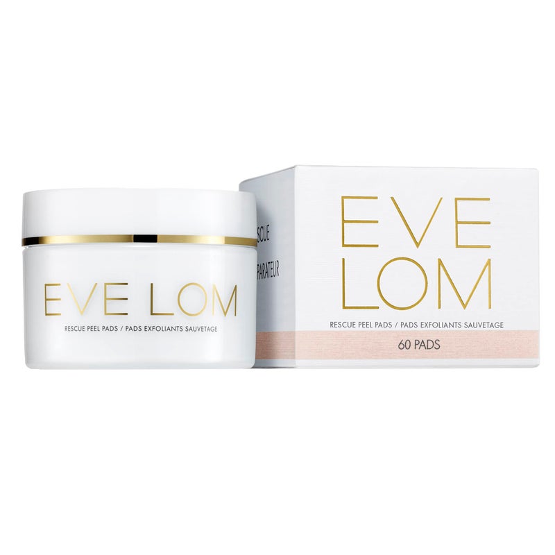 EVE LOM Rescue Peel Pads for Face - Daily Exfoliating Skincare with AHA, PHA & BHA Acids - Resurfacing & Hydrating Skin Care for All Skin Types - 60 Biodegradable Pads - Image 3