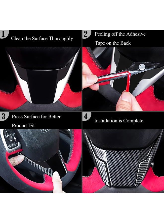 JUIVEEL Carbon Fiber Style Door Handle Covers Compatible with 2019-2022 Hyundai Veloster JS N line Automotive Accessories - Image 2