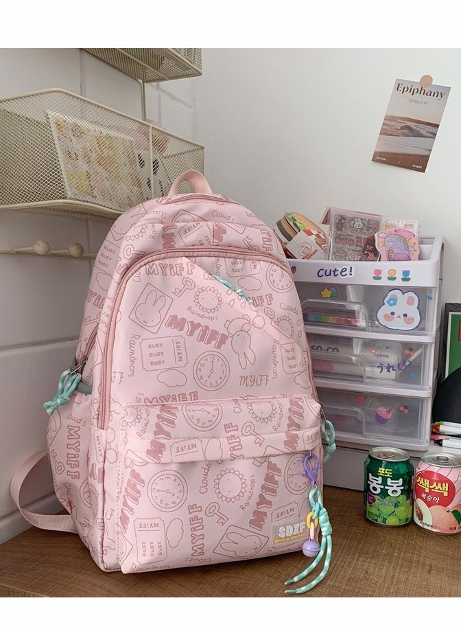 دوركو حقيبة ظهر مدرسية حقائب يومية مصممة لحاسب محمول بحجم 15.6 بوصة حقيبة ظهر للكليات - Image 1