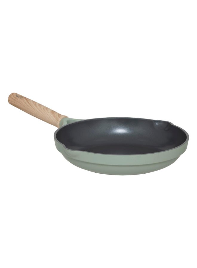 Five Simply Smart Horizon Forged Aluminium Frying Pan Green and Black 24 cm 204645 - Image 1
