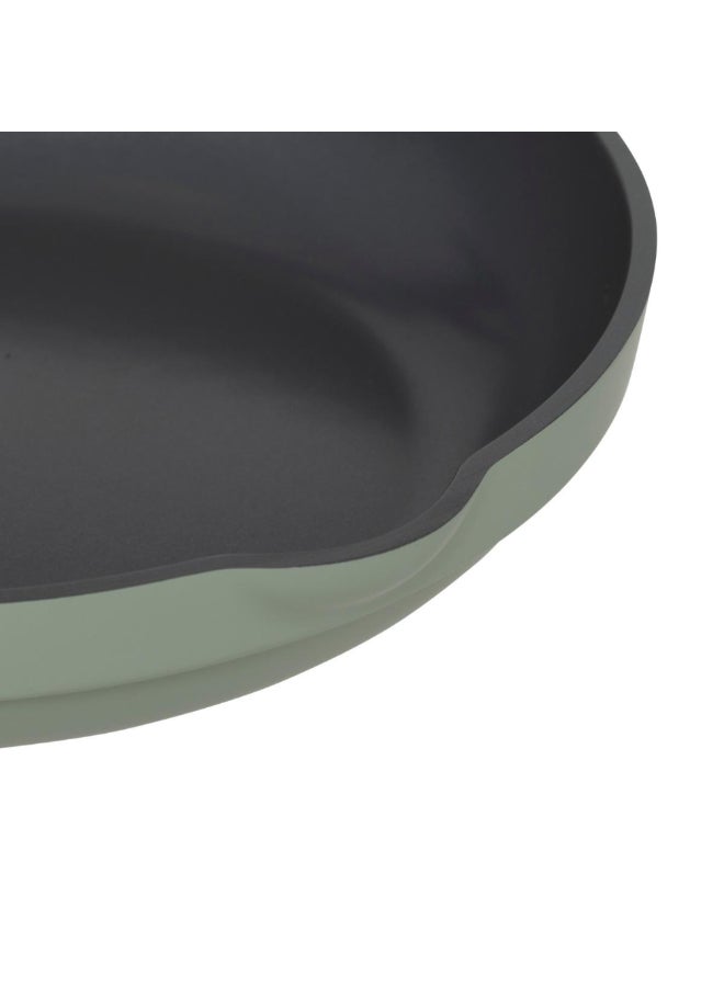 Five Simply Smart Horizon Forged Aluminium Frying Pan Green and Black 24 cm 204645 - Image 3