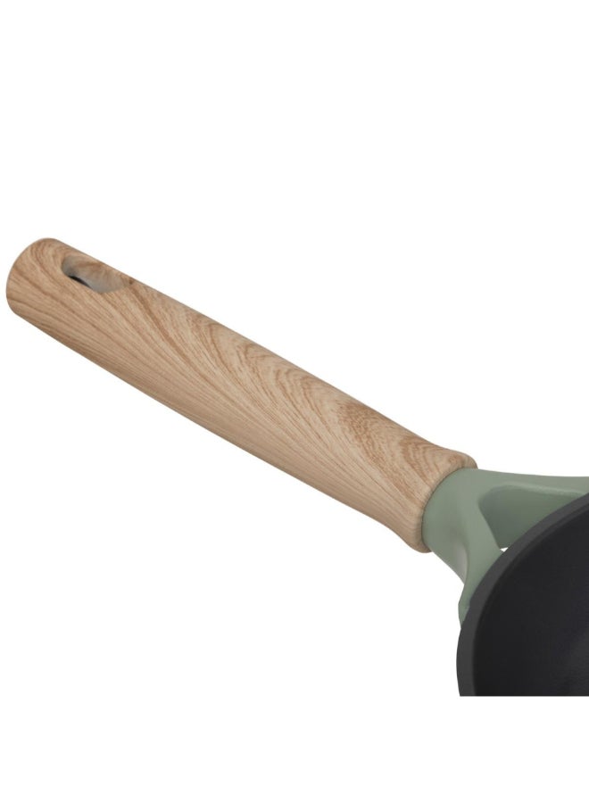 Five Simply Smart Horizon Forged Aluminium Frying Pan Green and Black 24 cm 204645 - Image 2