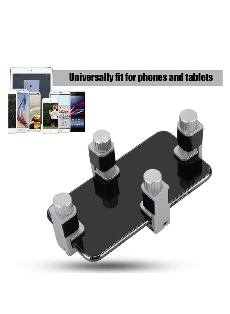 Zikra Phone Screen Repair Clamp, 8PCS with Protective Rubber Pad, Adjustable Clip Fixture Phone Screen Repair Tools, Adjustable Fastening Clamp Clip, Compatible with iPad Tablet iPhone Screen Replacement - Image 3