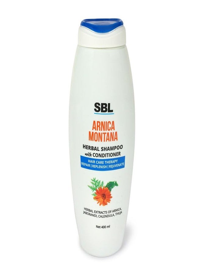 إس بي إل شامبو مونتانا العشبي 400 مل - منظف شعر عشبي لشعر ناعم، خالٍ من التشابك والقشرة، غني بمكونات طبيعية لشعر صحي لامع وفروة رأس مغذية - Image 1