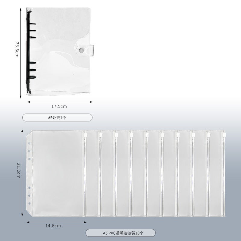 Manufacturers Household Documents Household Registration Book Vaccine Book Baby Birth Certificate Portable Passport Loose-Leaf Book Storage Folder - Image 1