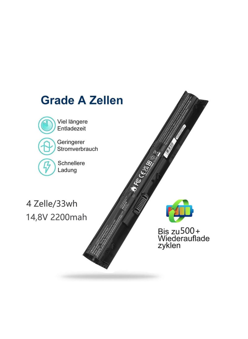 Terabyte بطارية VI04 متوافقة مع/ H*P Pro*Book 440 G2 450 G2 Q140 Q141 Q142 Q143 Envy 14 15 17 سلسلة، تناسب HSTNN-DB6I HSTNN-DB6K HSTNN-LB6J HSTNN-LB6K (2200mAh 14.8V) - Image 2