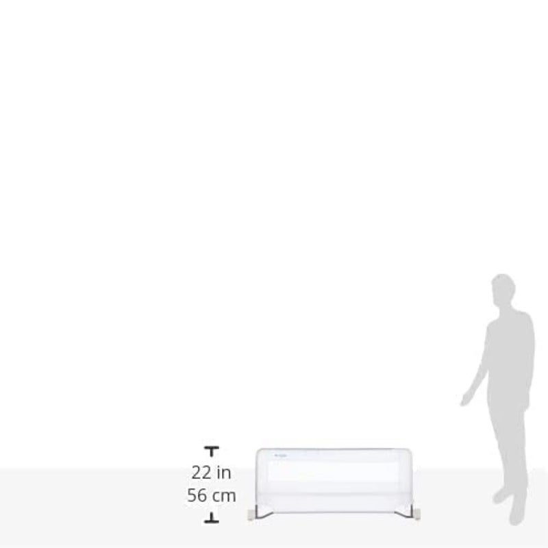 Regalo Swing Down Bed Rail Guard, with Reinforced Anchor Safety System - Image 3