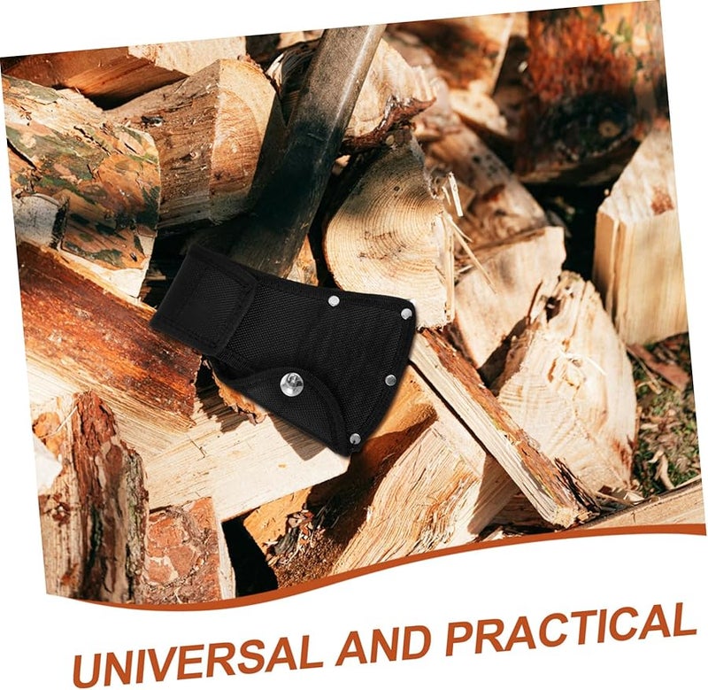 غطاء غمد الفأس النايلون مع زرّ لسان للفأس التخييم واقي الأدوات الخارجي - Image 4