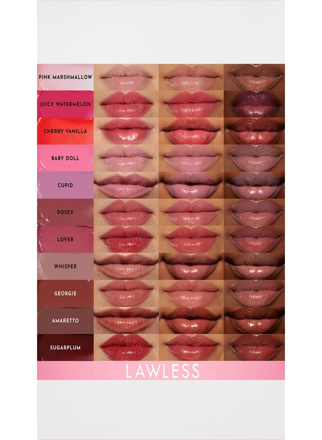 LAWLESS Forget The Filler Lip Plumping Line Smoothing Tinted Balm Cupid Pink 0.09 Ounce - Image 5