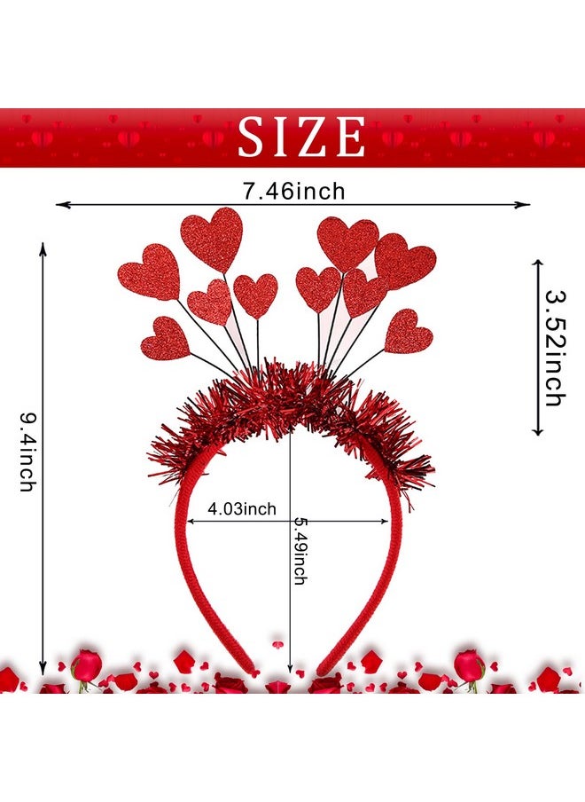 Valentine’S Day Headbands Heart Hairbands Red Love Heart Tassels Design Valentine Party Birthday Hair Accessories For Women Girls Head Wear Gifts Head Decoration - pzsku/Z3568962AE949F4D9E52FZ/45/_/1735567167/4e5ea164-f5d2-484d-8818-ff88939443c3