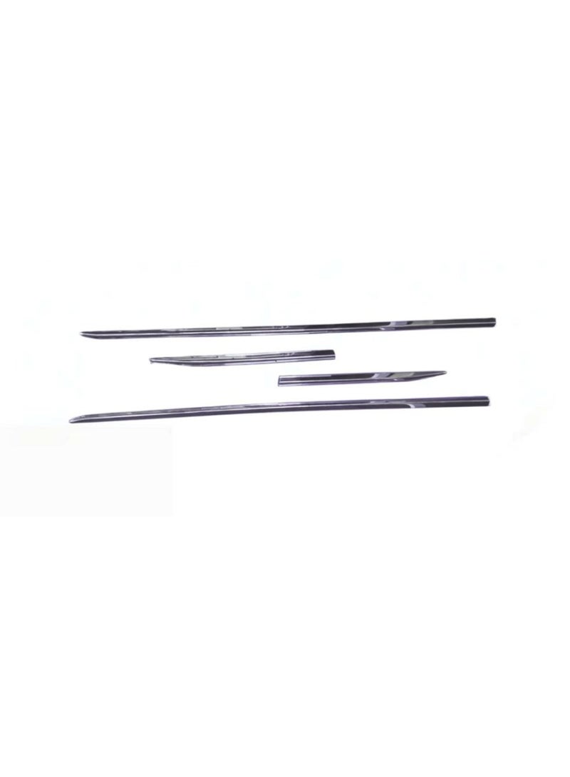 Lexus ES350 Side Door Chrome Trim Set 2020-2025 4 Pieces ABS Chrome Finish Easy Installation - Image 2