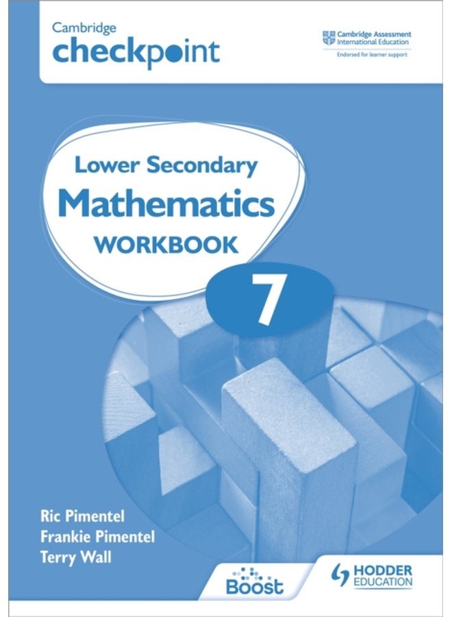Cambridge Checkpoint Lower Secondary Mathematics Workbook 7 Second Edition - Paperback
