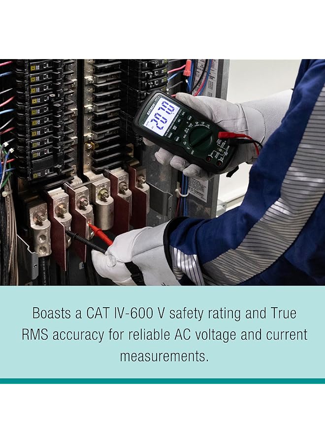 Extech Ex505A Heavy Duty True Rms Multimeter - Image 3