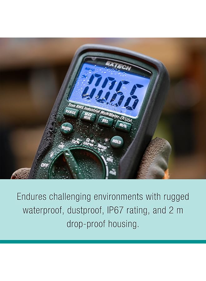 Extech Ex505A Heavy Duty True Rms Multimeter - Image 4