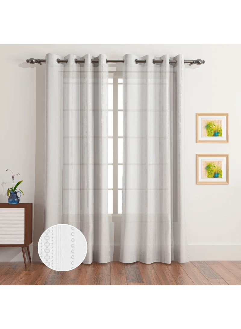 Home Box Sara 2-Piece Sheer Curtain Set 240 x 140 cm