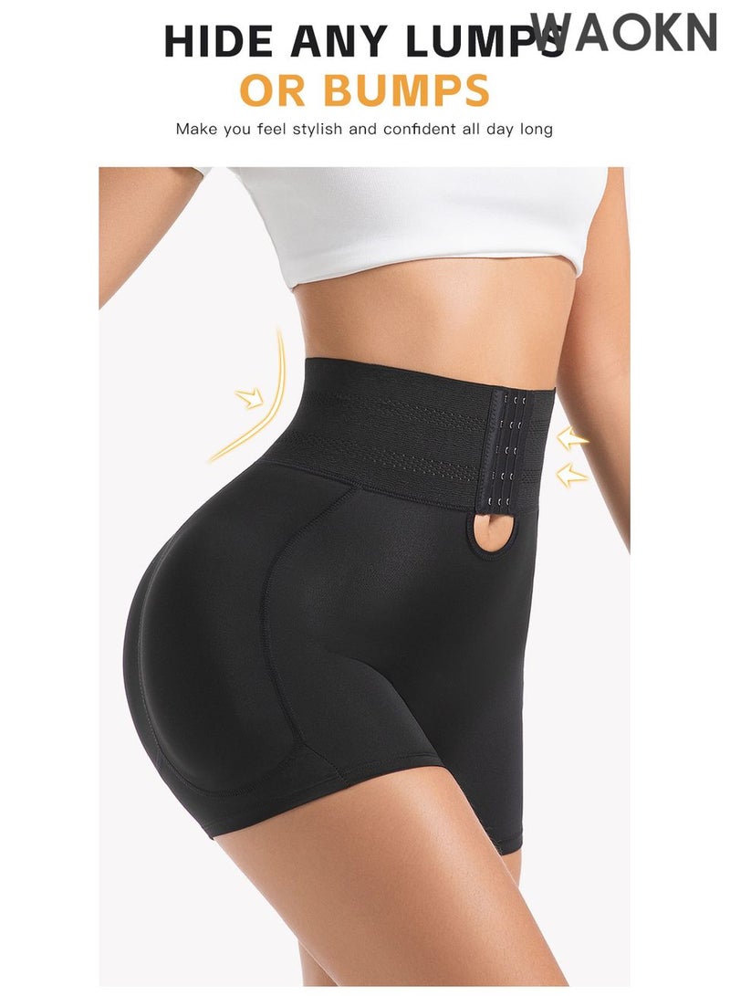 دبليو أيه أو كي أن مشد نسائي بضغط مزدوج لدعم ما بعد الولادة، مشد عالي الخصر ومشكل للجسم، مشد مغلق مع تشكيل الفخذ، مشد تدريب الخصر بسحاب للنساء، مشد للتمرين - Image 5