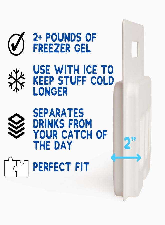 Above Sea Level Ice Pack Divider Compatible with YETI Coolers - Fits YETI Tundra 35/45 - Image 2