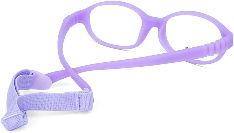 AQWANO Children Optical Glasses Frame tr90 Flexible Bendable One-piece Safe Eyeglasses Girls Boy - Image 3