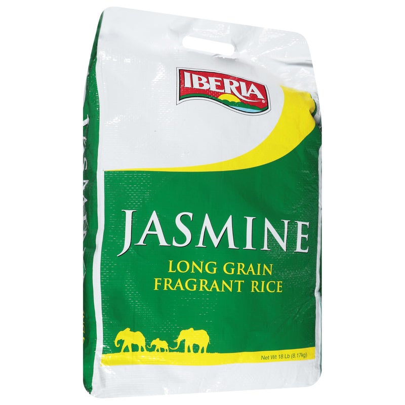 Iberia Jasmine Long Grain Fragrant Rice 18 Pound - Image 3