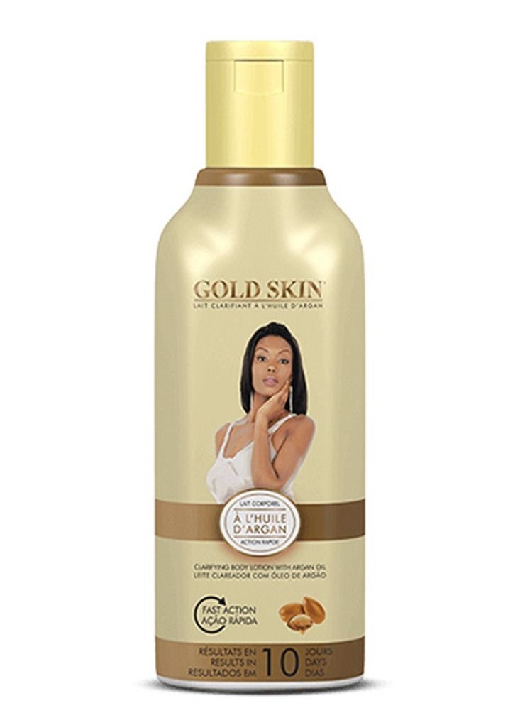 gold skin Gold Skin Clarifying Body lotion With Argan Oil 450ml  - Image 3