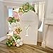 besttideyes Martini Birthday Decorations 136Pcs Olive Green Pink and White with Martini foil Balloon for A Tini Bit Older Birthday Wedding Bridal Party Decorations - Image 4