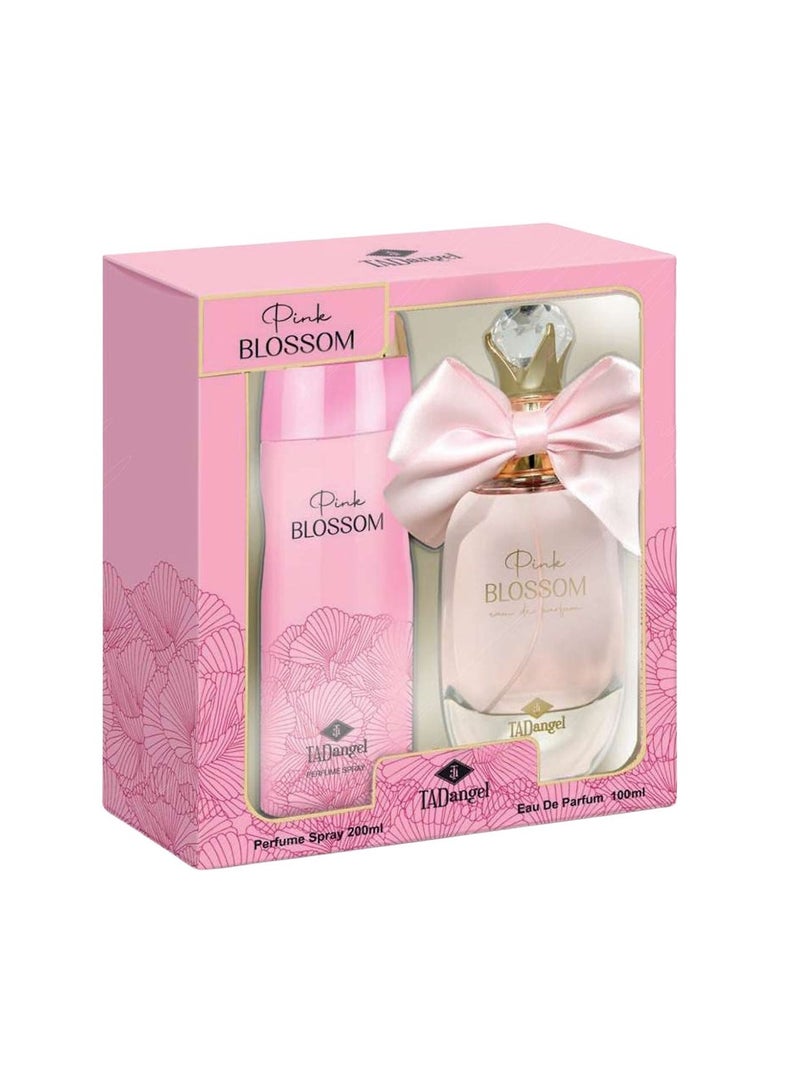 TADangel تاد أنجل بلوسوم عطر نسائي 100 مل + مزيل عرق 200 مل كومبو - Image 1
