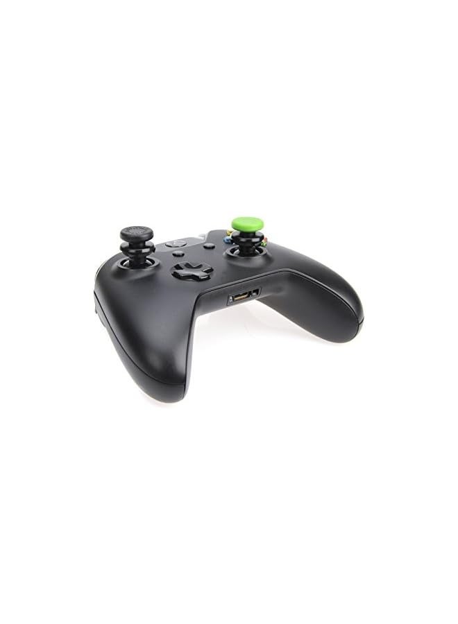 PROMASS Controller Thumb Grips - Pack Of 4, Black And Green - Image 3