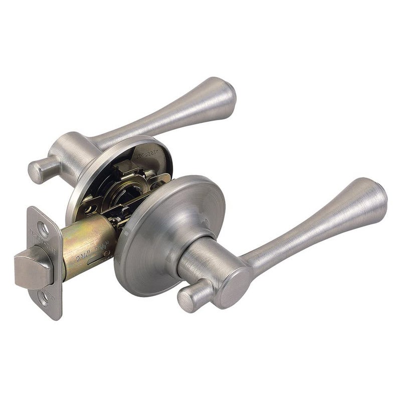 Design House 755413 Ironwood Passage Hall and Closet Door Lever Satin Nickel - Image 2