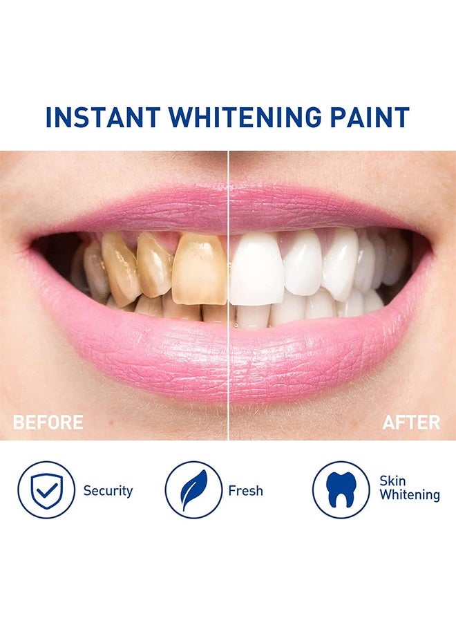 efero Teeth Whitening Pen, Cleaning Serum Remove Plaque Stains Dental Tools Whiten Teeth Oral Hygiene Tooth Whitening Pen Effective Transparent White Teeth Tooth Whitener Bleach Ph Neutral  - Image 5