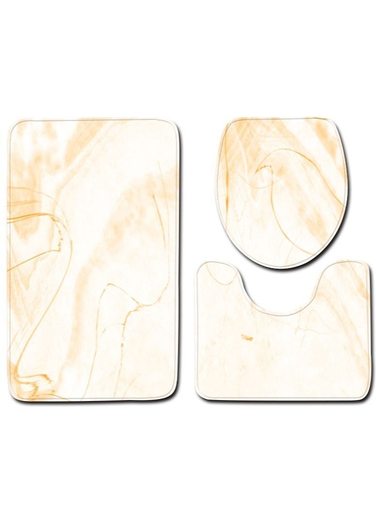 Y&D 3 pcs of bathroom carpet 45*75cm