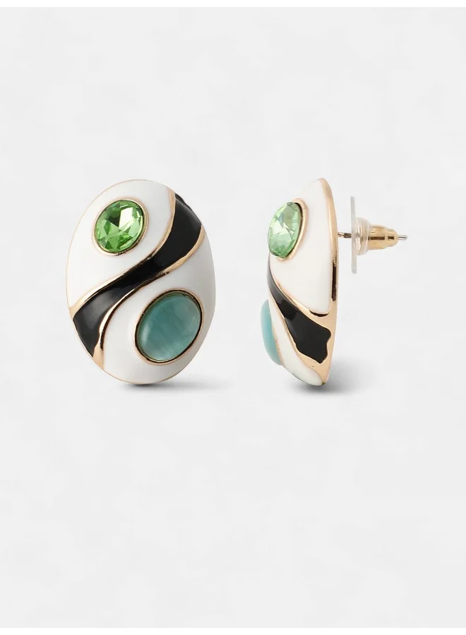 Sohi  Marquess Artificial Stud Earring Jewellery for Women | Best Price UAE
