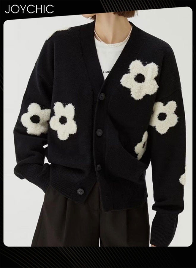 Joychic كارديغان دافئ للنساء لفصل الخريف والشتاء - Image 2