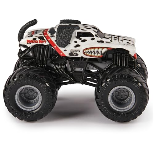 Monster Jam Official Monster Mutt Dalmatian Monster Truck DieCast Vehicle 164 Scale Kids Toys for Boys Ages 3 and up - Image 3