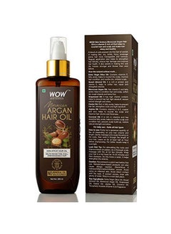 WOW Skin Science Moroccan Argan Hair Oil 200 Ml  - Image 3