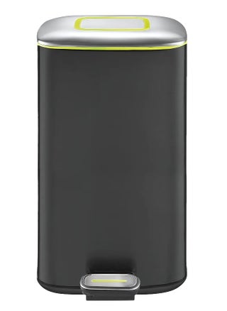 REGENT SERIES | Premium Brushed Stainless Steel | Soft-Closing Fingerprint-Resistant Pedal Trash Bin | 20 Liters Compact Capacity | Hands-Free Operation | Sleek, Space-Saving Design | Charcoal Black Finish - pzsku/Z35697DB8197196D236B0Z/45/_/1729584189/e0d02276-241f-4ff1-979a-c0fd849c033c
