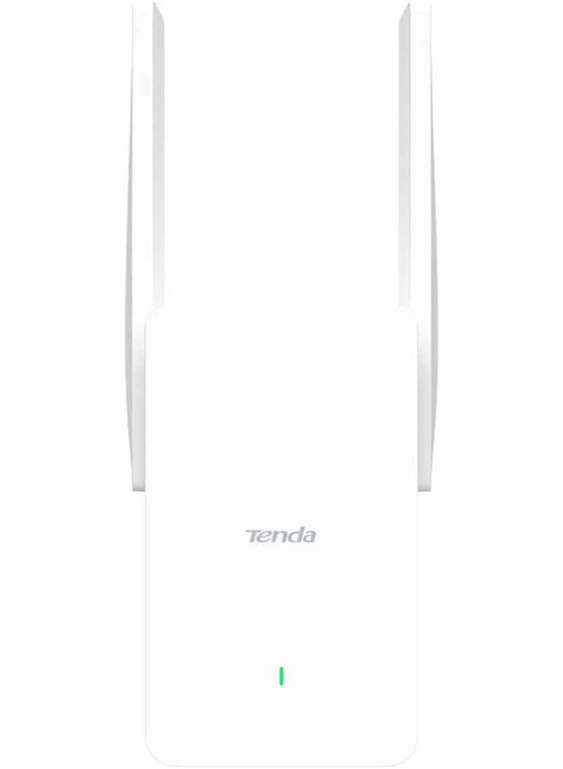 Tenda A23 Dual Band Wi Fi 6 Range Extender, Up to 1501 Mbps (5 GHz 1201 Mbps / 2.4 GHz 300 Mbps), Gigabit RJ 45 Port, 2 5 dBi Dual Band Antennas, Repeater & Access Point Modes | A23 White - Image 1