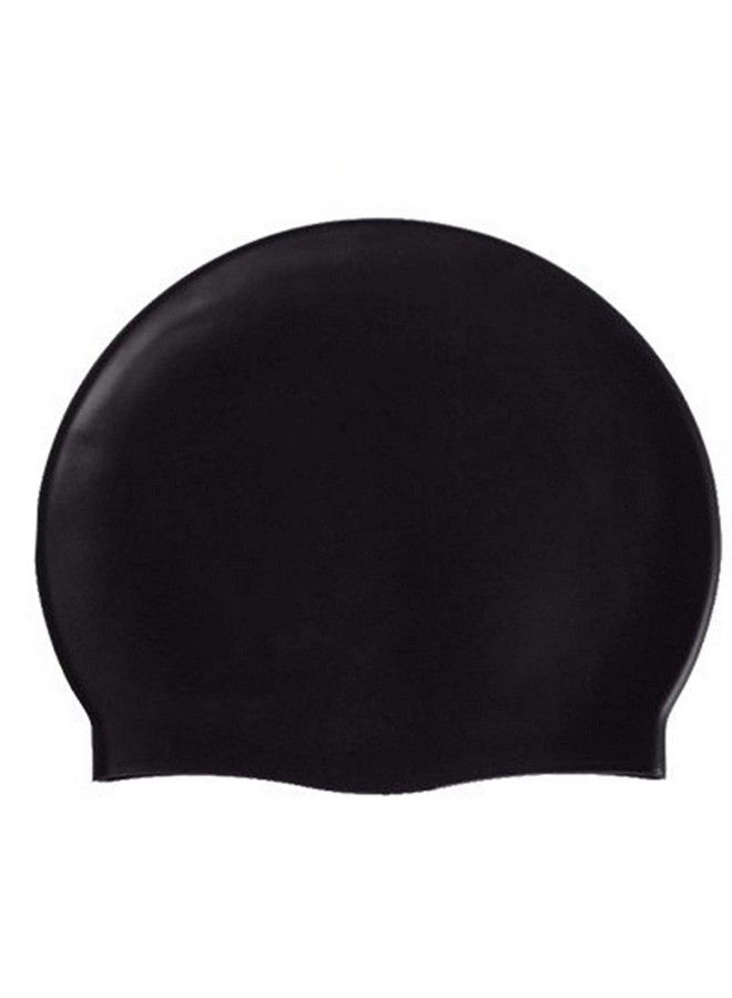 BAAL Silicone Swim Cap For Long Hair Swimming Caps For Women And Men Bathing Cap To Keep Your Hair Dry Pack Of 1  - Image 1