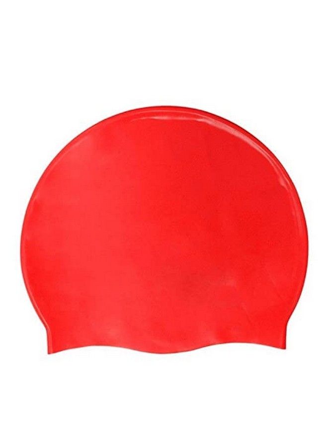 BAAL Silicone Swim Cap For Long Hair Swimming Caps For Women And Men Bathing Cap To Keep Your Hair Dry Pack Of 1  - Image 4