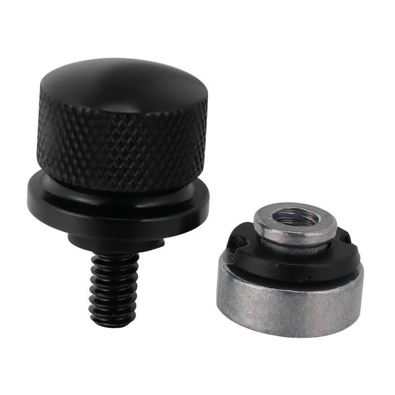 Motorcycle Seat Quick Release Fasteners Kit Aluminum Easy Install 1 Set - Image 2