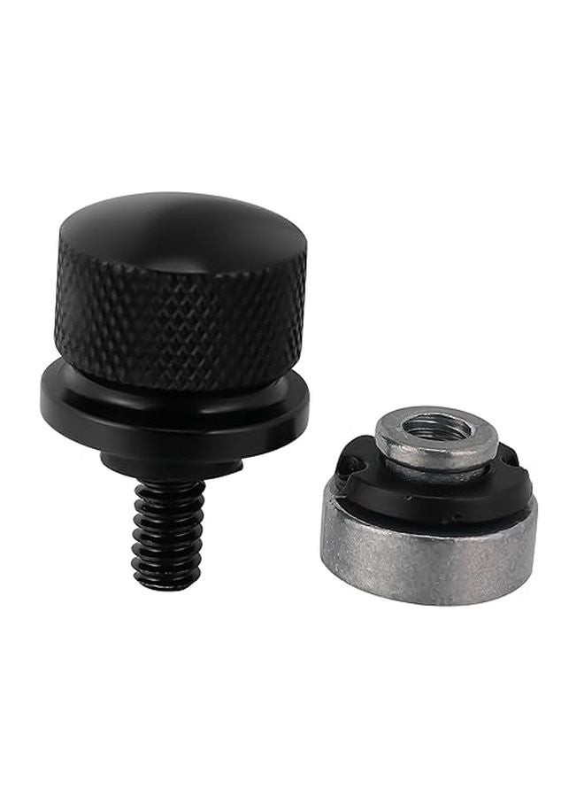 Motorcycle Seat Quick Release Fasteners Kit Aluminum Easy Install 1 Set - Image 1
