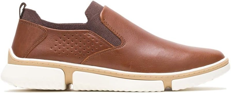 Hush Puppies أحذية هاش بايبيز من الجلد الكونياك سهلة الارتداء - Image 2