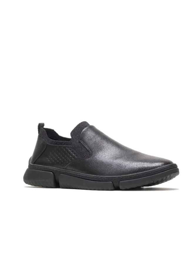 Hush Puppies HUSH PUPPIES Bennet Black Leather Slip-On Shoes