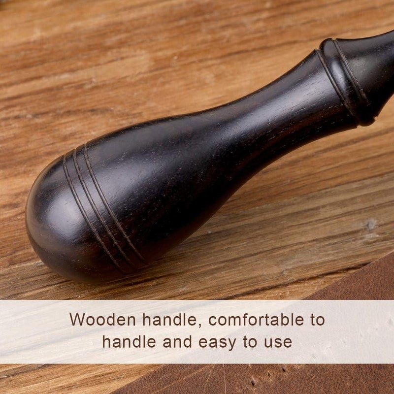 DIUDUS Leather Edge Beveler 2.25mm Leather Working Tools Edge Skiving Beveler Skiver Tool for Leathercraft Working (1#) - Image 5