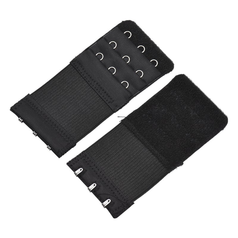 8 Pieces Bra Extenders Brassiere Extension Straps Hooks 3 Hooks Design Portable - Image 2